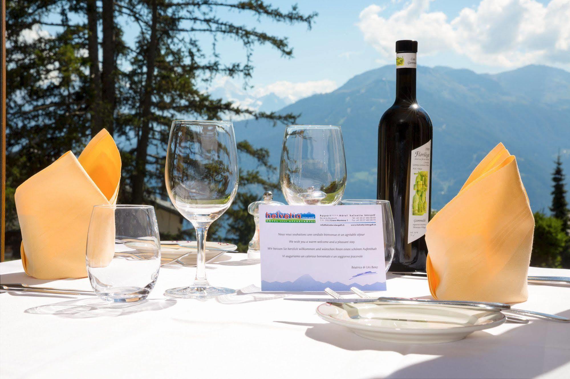 Aparthotel Helvetia Crans-Montana Eksteriør billede