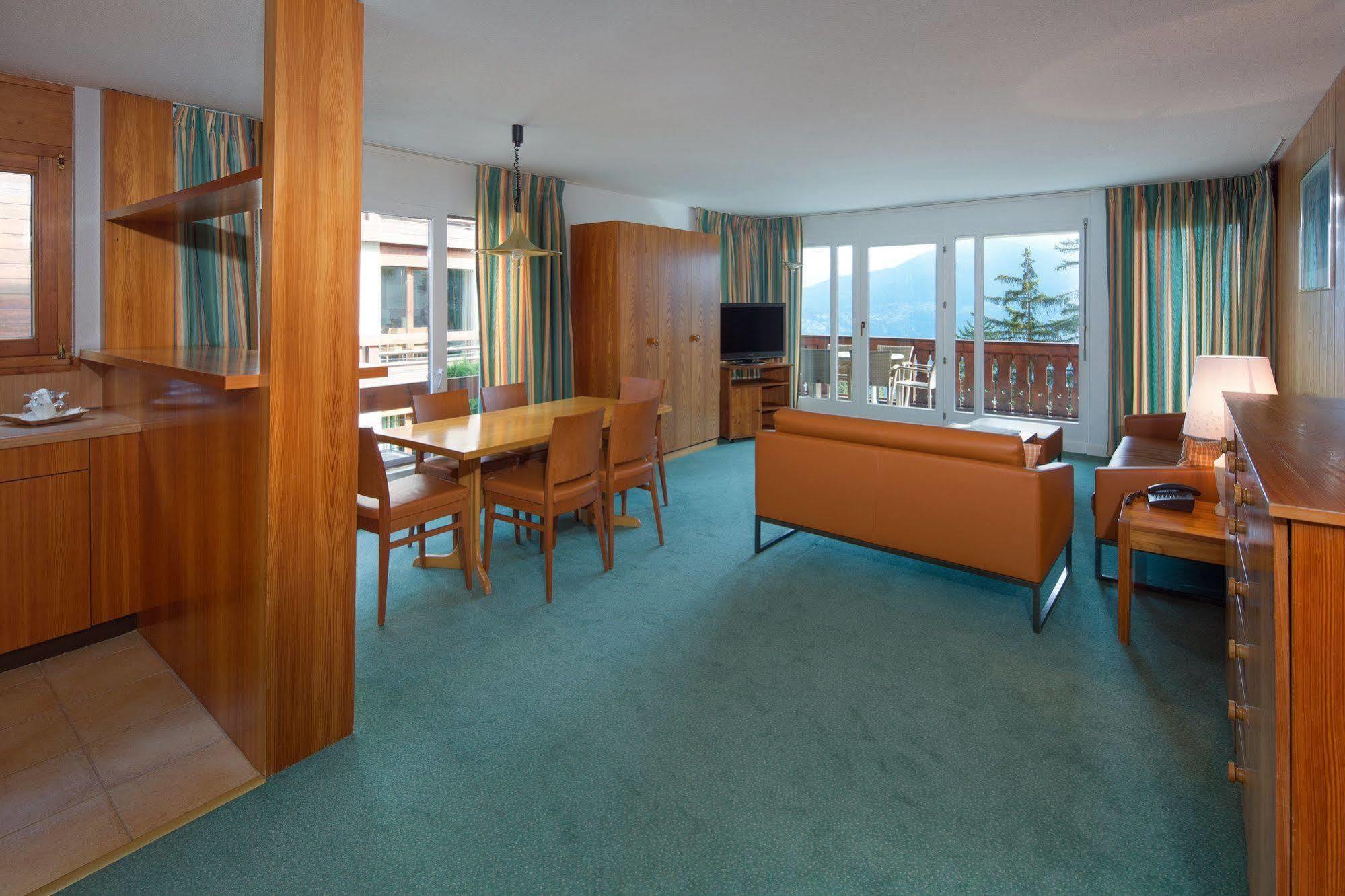 Aparthotel Helvetia Crans-Montana Eksteriør billede